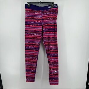 Nike Multicolor Patterned Leggings